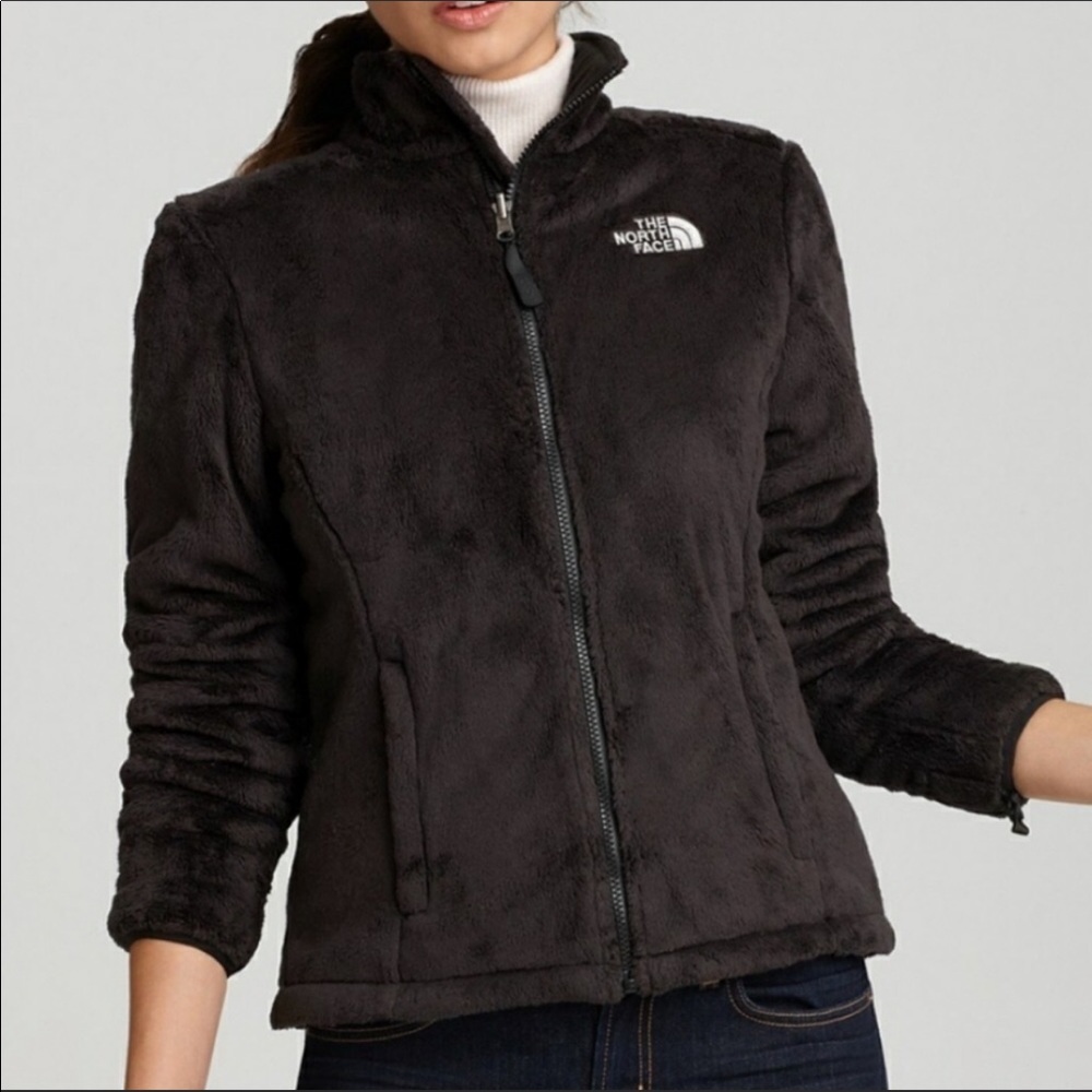 The North Face Black Osito Fleece Full Zip Jacket
